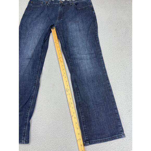 Mott & Bow Mens Size 35 Straight Leg Blue Denim Jeans - Picture 5 of 9